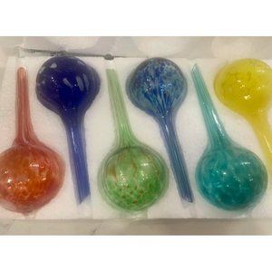 Plant Watering Globes Set of 6 - Small Self Watering Globes, (100ml)